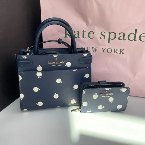 ショルダーバッグ・ポシェット K8176 Kate Spade staci small satchel+ wallet K8304 K8176 Kate Spade staci small satchel+ wallet K8304